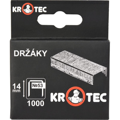 Скобы для степлера KROTEC Тип 53, 14 мм 4302005