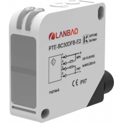 Оптический датчик Lanbao pte-pm5sk-e5 08-00001606