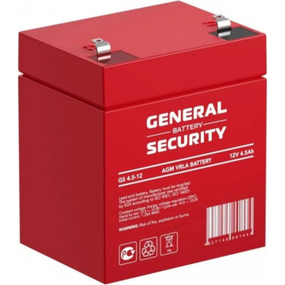 Аккумуляторная батарея General Security GS4.5-12