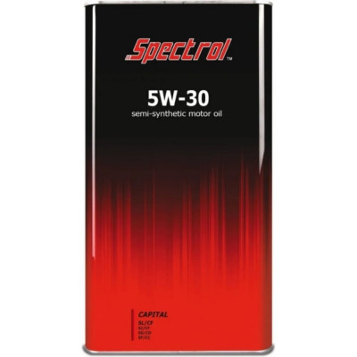 Spectrol Спектрол Капитал 5W-30 масло мот п/синт. 5л 9678