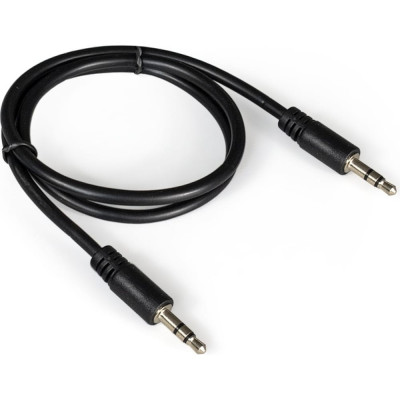 ExeGate Кабель аудио EX-CCA-404-0.5 3.5mm Jack M 3.5mm Jack M, 0,5м, позолоченные контакты 284941