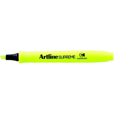 Artline Маркер текстовыделитель Supreme флуоресцентный желтый (1-5 мм) EPF600-074