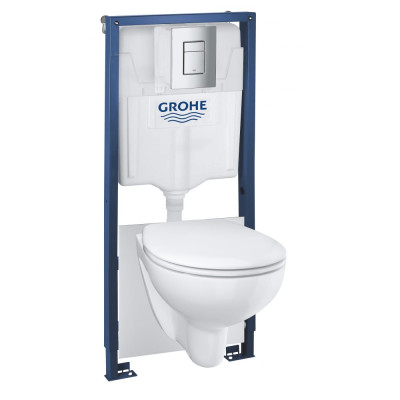 GROHE Solido Lecico Набор инсталляция с подвесным унитазом 5 в 1 39586000