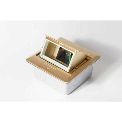 SPL Люк на 2 поста 45x45, латунь, с металлической коробкой, IP44 300003