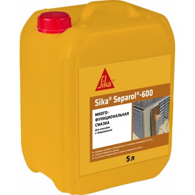 Sika Многофункциональная смазка для опалубки Separol-600, 5л. 615260