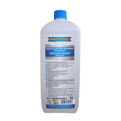 RAVENOL Дистиллированная вода destilliertes Wasser 1360010-001-01-000