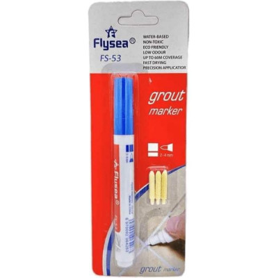 Маркер краска для плиточных швов Flysea Grout Marker FS-53BLUE