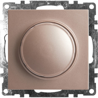STEKKER Выключатель диммирующий TRIAC(механизм), GLS10-7106-02, 250V, 500W, серия Катрин, шампань 39601