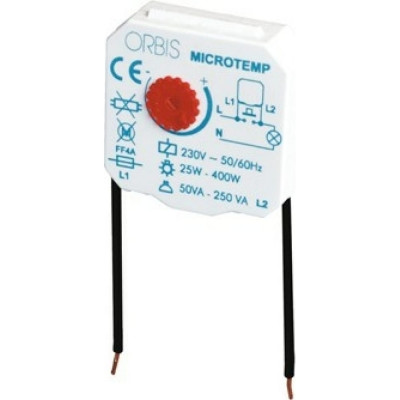 Orbis лестничный таймер MICROTEMP скрытый монтаж OB200004