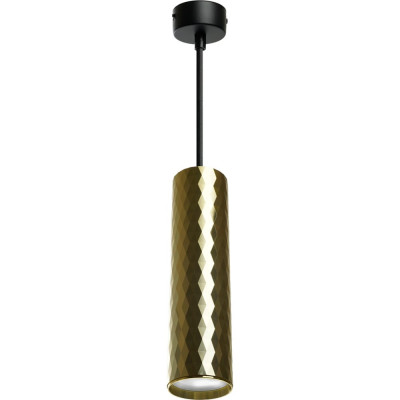 FERON Светильник потолочный ml1888 PRISM на подвесе mr16 35w, 230v, чёрный, золото 55x200, 48669