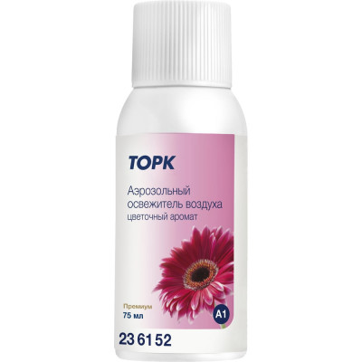 TORK Аэрозольный освежитель воздуха арт 236152 75 мл, цветочный А1 25625