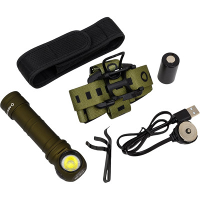 Armytek Фонарь Wizard C2 Pro Max Magnet USB Olive Белый F06701CO