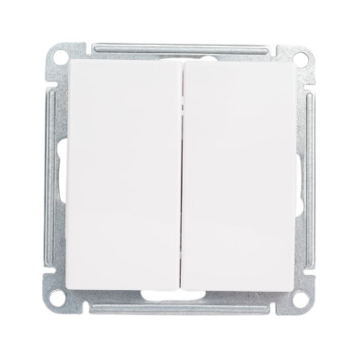 Systeme Electric ( Schneider Electric) Механизм выключателя 2-кл. СП W59 10А IP20 10AX бел. VS510-252-1-86