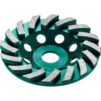 KRAFTOOL Turbo Сегментная алмазная чашка d 125 мм 33368-125