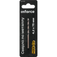 Inforce сверло по металлу HSS-Co 4,2х75мм 11-01-720
