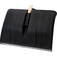 Gigant Лопата снеговая пластмассовая с деревянным черенком и V-обр ручкой AVG-07
