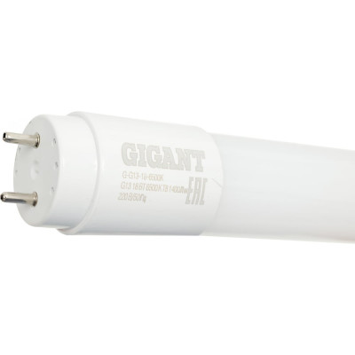 Gigant Лампа светодиодная G13 18Вт 6500К T8 1400Лм G-G13-18-6500K