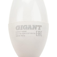 Gigant Лампа светодиодная E14 7Вт 4200К C37 600Лм G-E14-7-4200K