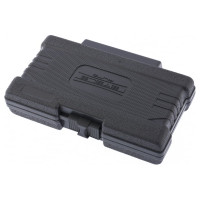 Набор бит (HEX; 1/2''; 10 мм; 15 предметов) в пластиковом боксе MASTER MATRIX 11313