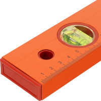 Алюминиевый уровень SPARTA,1500 мм,3 глазка, желтый, линейка// 330355