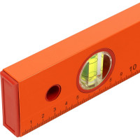 Алюминиевый уровень SPARTA,1500 мм,3 глазка, желтый, линейка// 330355