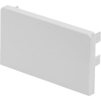 Заглушка 100х60/40 белая 4 шт Рувинил ЗГЛ-100х60