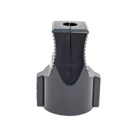 Штепсельная розетка TDM ELECTRIC 2П+3 с/з 16А 250B черная SQ1806-0032