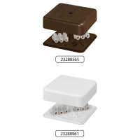 Коробка распределительная TDM ELECTRIC 75х75х20 ОП сосна, с клеммной колодкой, IP40 SQ1401-0404