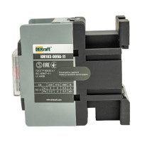 Контактор DEKraft КМ103-009A-380B-11 АС3 1НО+1НЗ 22104DEK 276592