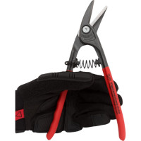 Ножницы по металлу 250мм, левые NWS Фигурные 061L-12-250