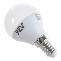 Светодиодная лампа LED G45 Е14 7W 560Лм, 4000K, холодный свет REV 32341 9