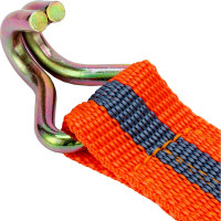 Багажный ремень с крюками, 0,38х10м, храповый механизм Automatic STELS 54366