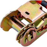 Багажный ремень с крюками, 0,38х10м, храповый механизм Automatic STELS 54366