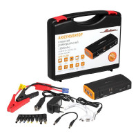 Аккумулятор Airline внешний универсальный Booster 13800 мАч; 2хUSB 5V 2A, 12V/16V/19V, фонарь, пуск ДВС APB-14-06