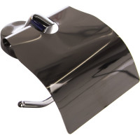 Держатель для туалетной бумаги Nofer Hotel горизонтальный с крышкой 16417.B