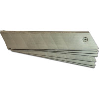 Лезвия запасные к ножам (25 мм; 10 шт/уп) EUROTEX 020551-010-025