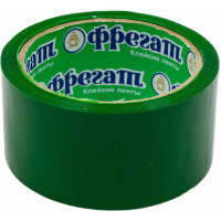 Упаковочная лента Фрегат 48 мм х 50 м, 43 мкм, зеленая СЦ4850З