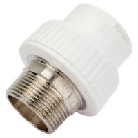 Муфта AQUALINK ПП комбинированная п/к 40X1 1/4 нар 03592