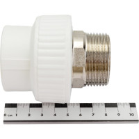 Муфта AQUALINK ПП комбинированная п/к 40X1 1/4 нар 03592