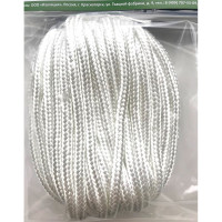Шнур кремнеземный ШКНН-1 (6 мм; 20 м) ЭКОВУЛ (EKOWOOL) 10010
