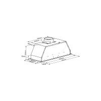 Кухонная вытяжка MAUNFELD нержавеющая сталь CROSBY LIGHT 70 INOX