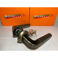 Дверная ручка MORELLI "Мозаика" MH-11 MAB/AB, цвет - бронза/ античная бронза 9008565
