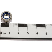 Гайка с контрящим кольцом КРЕП-КОМП нержавейка, DIN 985, А2, М8 50 шт. гсн8мф