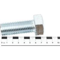 Болт КРЕП-КОМП полная резьба, цинк, DIN933, 24х60, пр. 5.8, 2 шт. бп2460мф