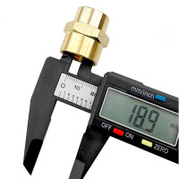 Муфта Профитт латунная переходная пневмо 1/2" ВР х 3/8" ВР, 10 шт  9276027