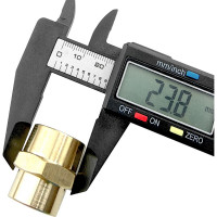 Муфта Профитт латунная переходная пневмо 1/2" ВР х 3/8" ВР, 10 шт  9276027