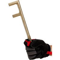 Вентильный искробезопасный ключ TVITA мод. 176 40х300 ммAlCu TT1176-40A