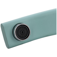 Смеситель для раковины Ekko с гайкой, бирюзовый E45303