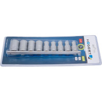 Набор торцевых головок HOEGERT TECHNIK Torx 1/2, 9 шт. HT1A880