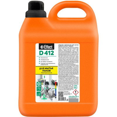 Нейтральное средство для мытья полов EFFECT ДЕЛЬТА 412 5000 мл 26006